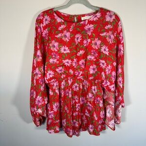 Loveshackfancy Flowy Sleeve Shirt